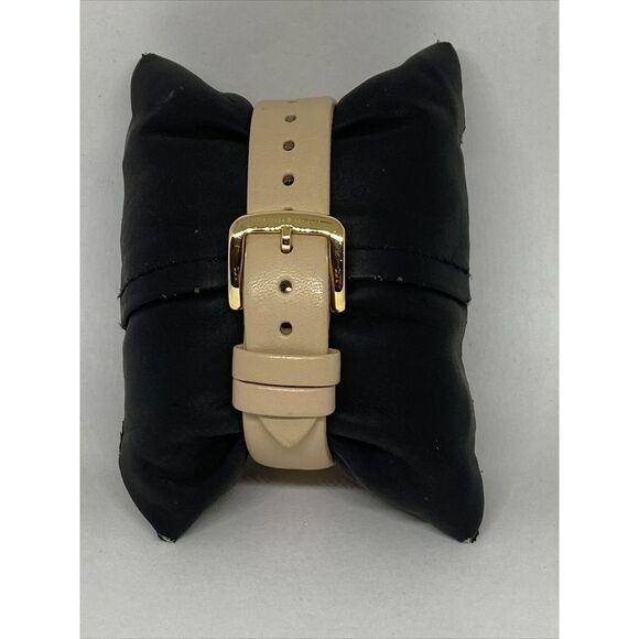 Kate Spade 0073 Women Beige Leather Analog White Dial Quartz Genuine Watch JK828 - Picture 6 of 12